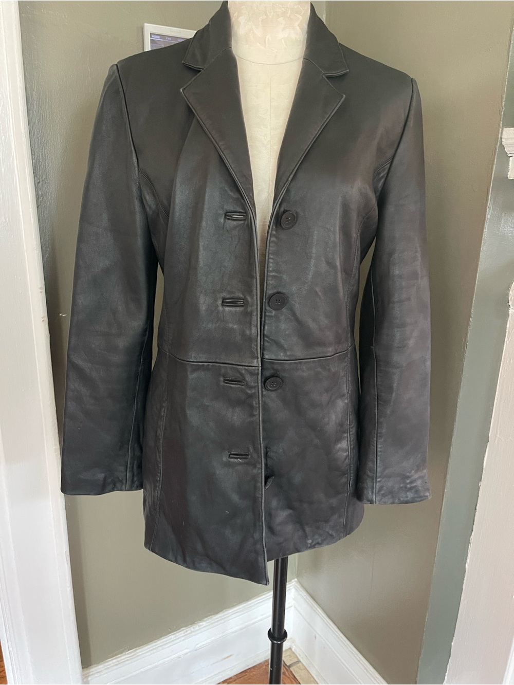Lambskin Black Leather Jacket